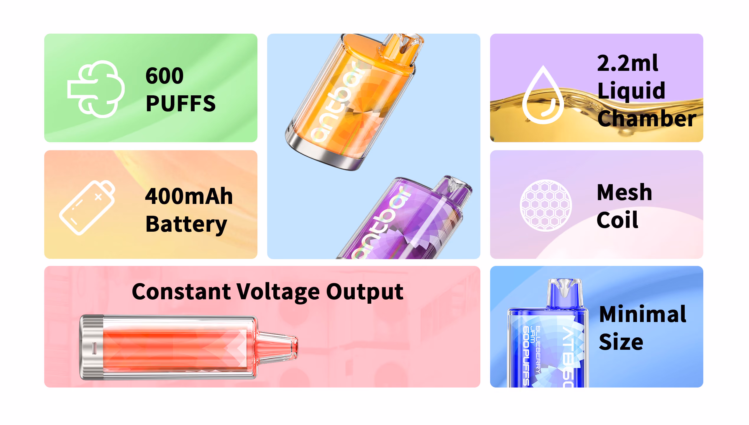 ATB600 disposable vape overview 2