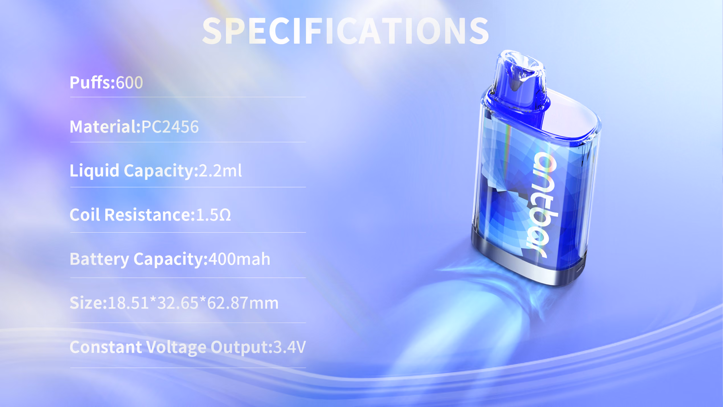 ATB600 disposable vape overview 9